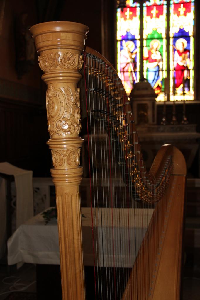 La harpe de Claire Le Fur
