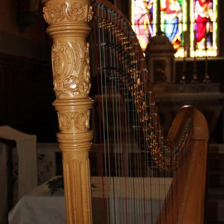 La harpe de Claire Le Fur