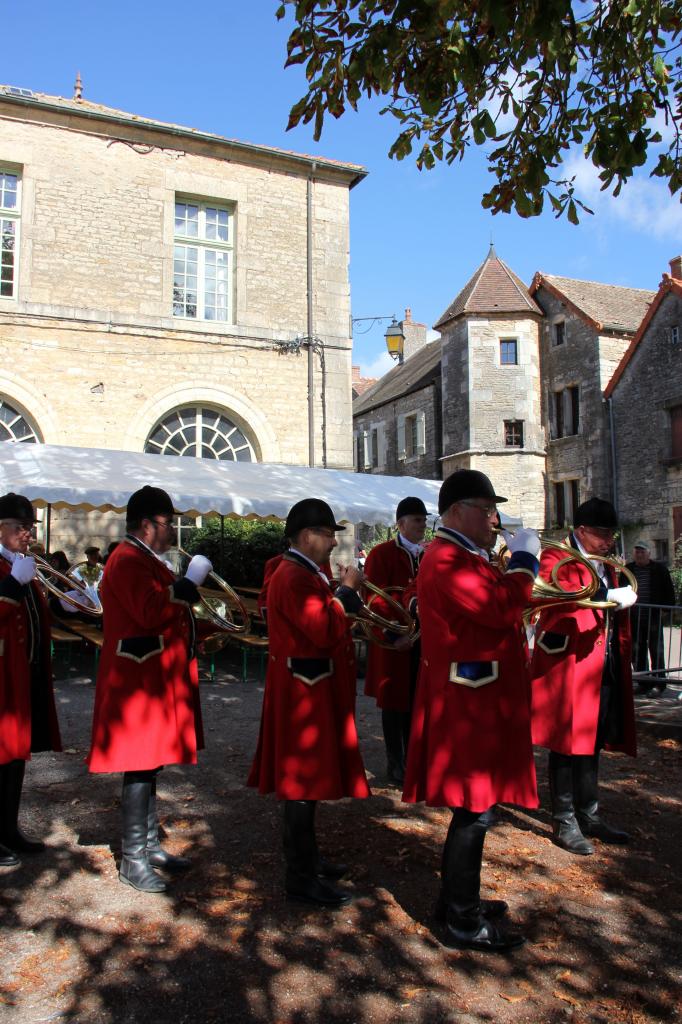 Les sonneurs de trompe du Débuché de Bourgogne