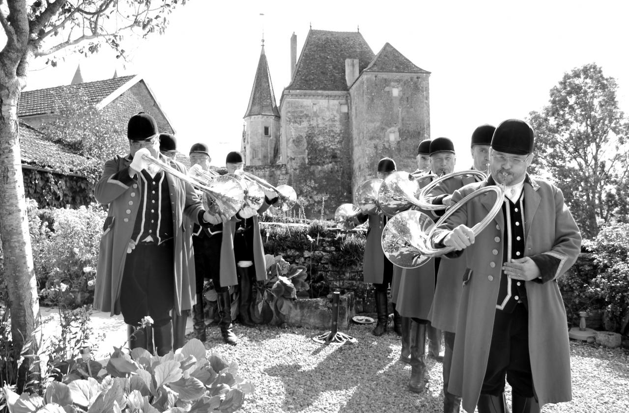Les sonneurs de trompe du Débuché de Bourgogne