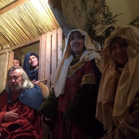 24 déc. 22h30, La crèche vivante, d'après La Nativité de Robert Campin