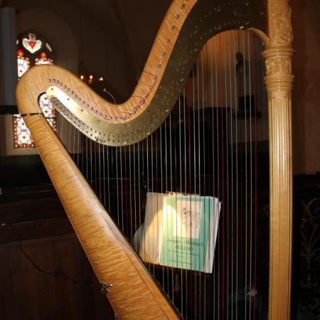 La harpe de Claire Le Fur