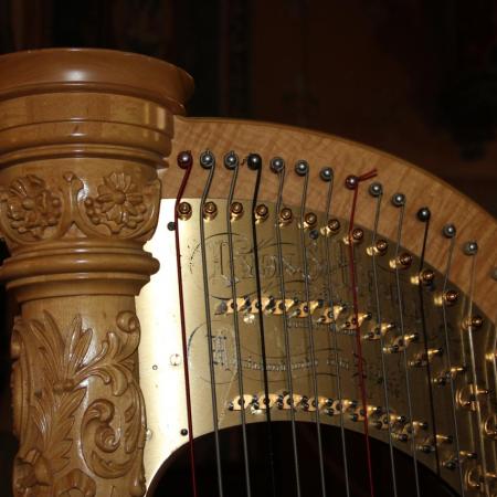 La harpe de Claire Le Fur
