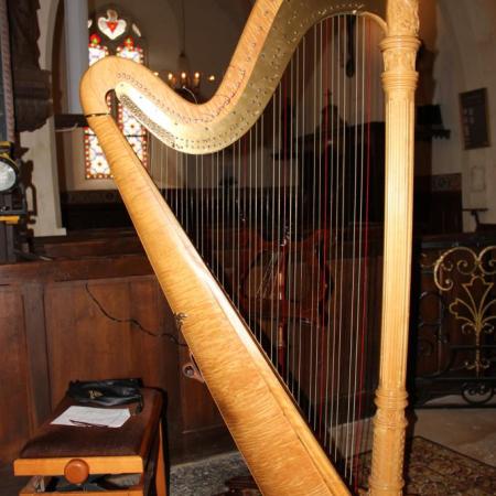 La harpe de Claire Le Fur