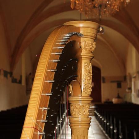 La harpe de Claire Le Fur